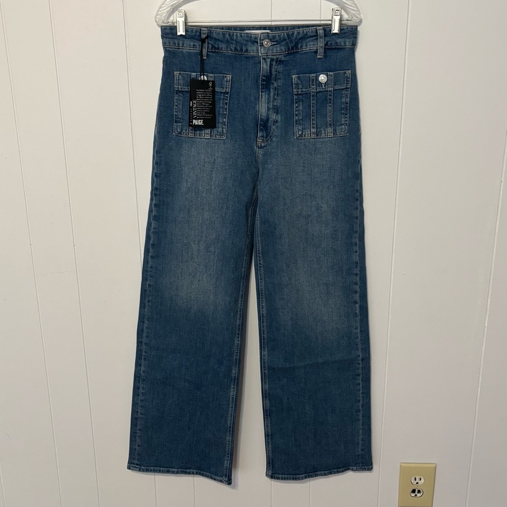 PAIGE Anessa 31" Wide Leg Jean